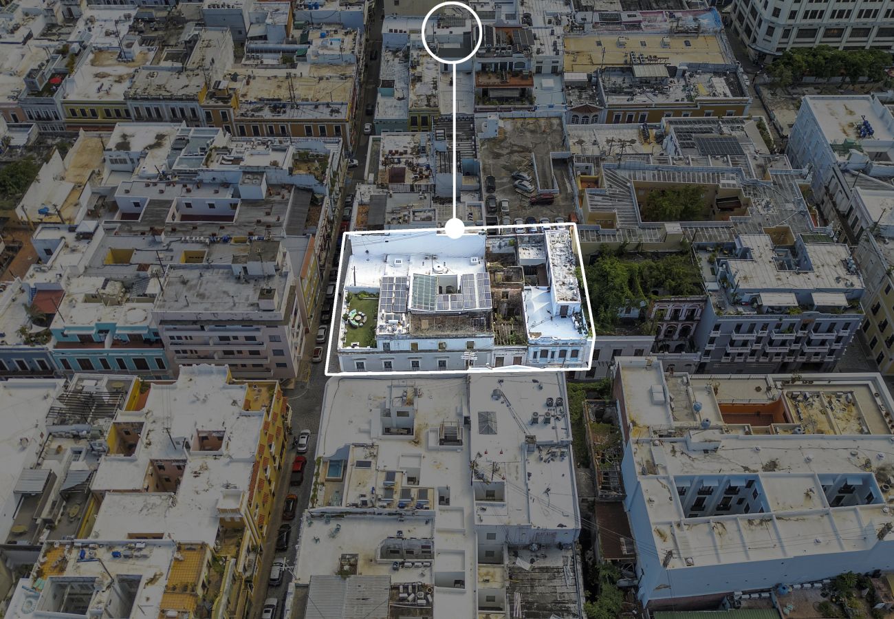 Casa en San Juan - Rooftop Garden Oasis in the Heart of Old San Juan
