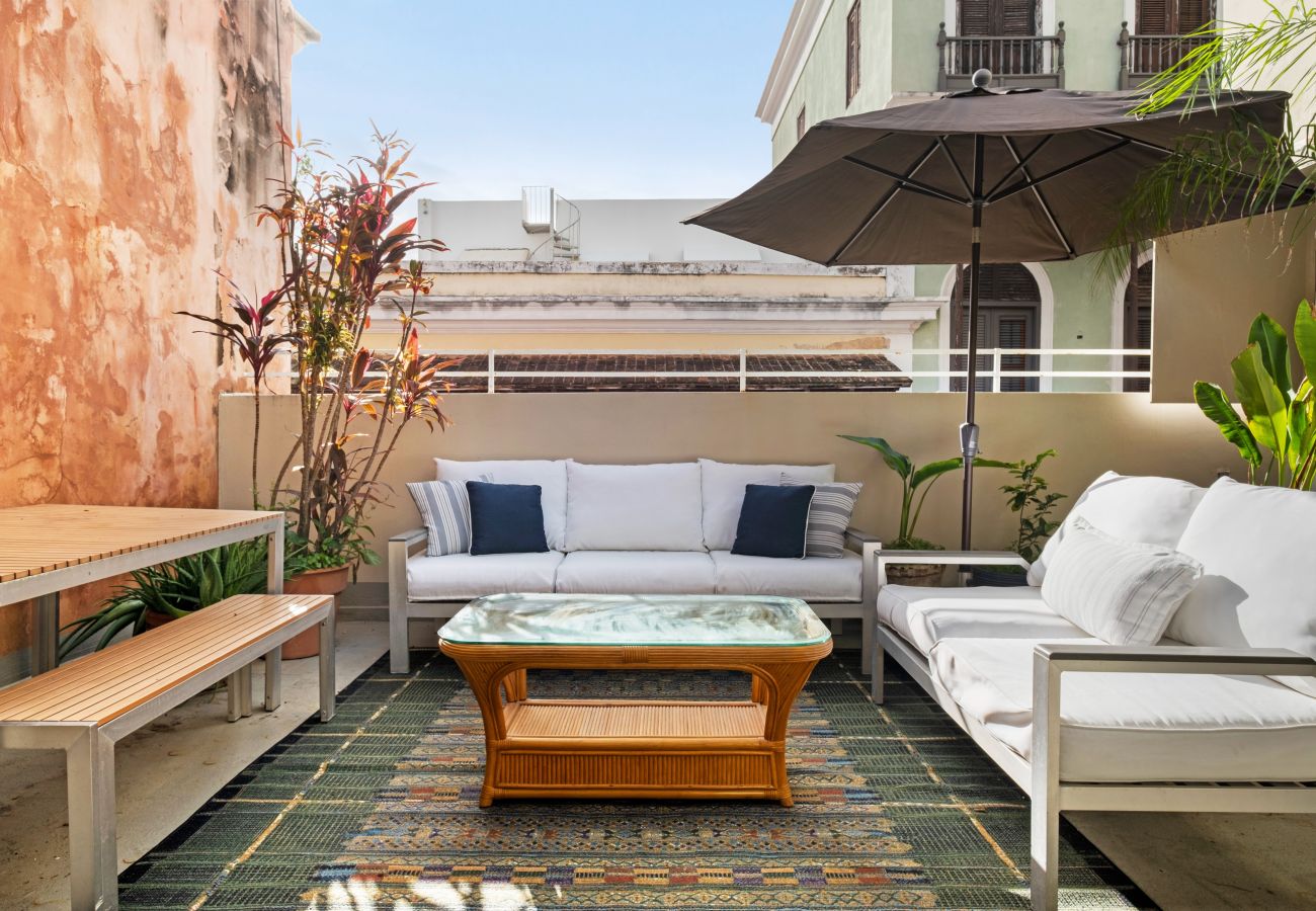 Casa en San Juan - Tizol Historic Building: 8BR in Old San Juan