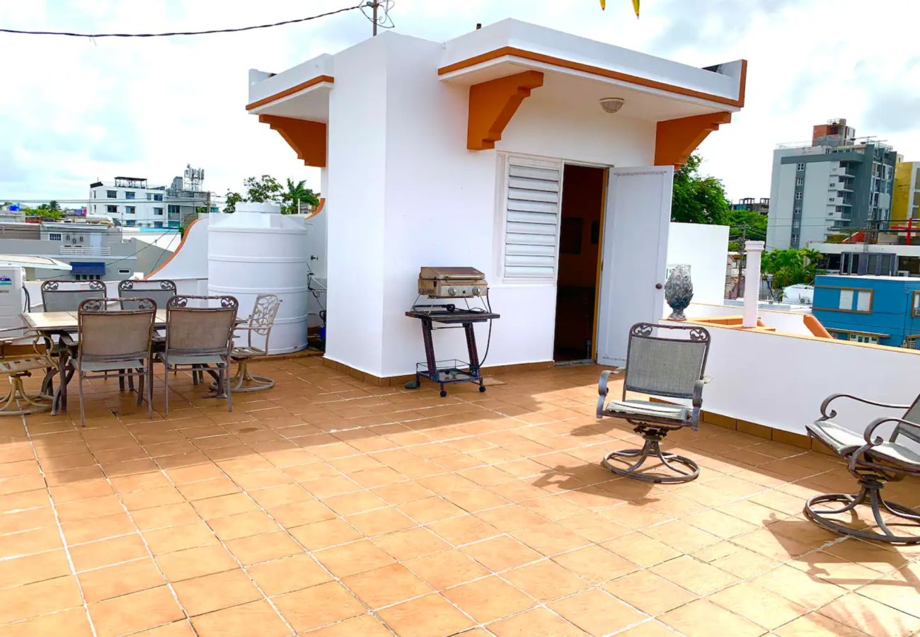 Apartamento en Santurce - Beachside, Private Rooftop w/ Generator 