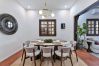 Casa en Santurce - Coastal Comfort: Spanish Villa Steps from the Sand