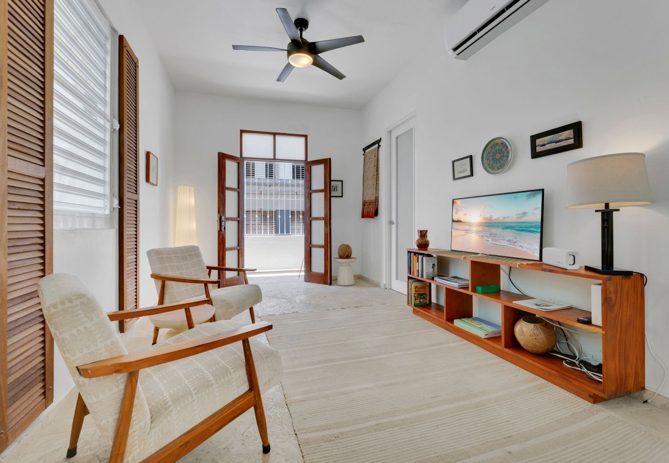 Apartamento en San Juan - 2H cerca de la playa y el Viejo San Juan • Patio