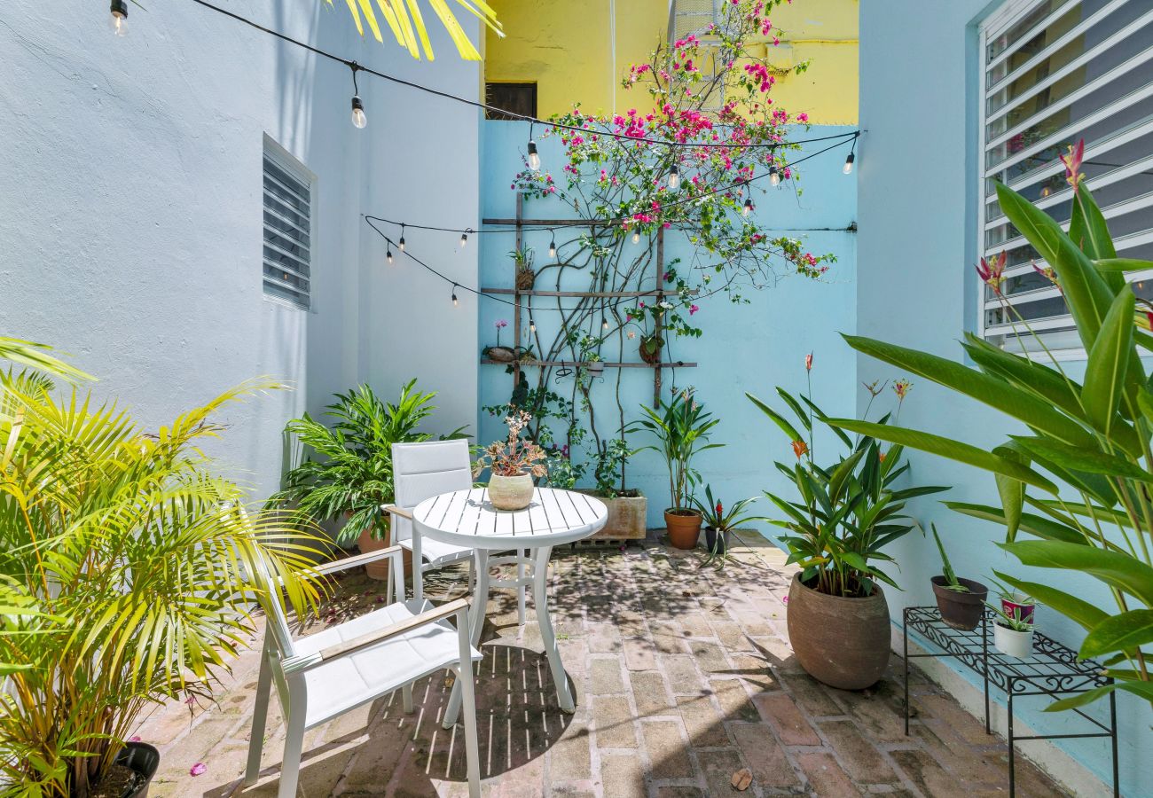 Apartamento en San Juan - 2H cerca de la playa y el Viejo San Juan • Patio