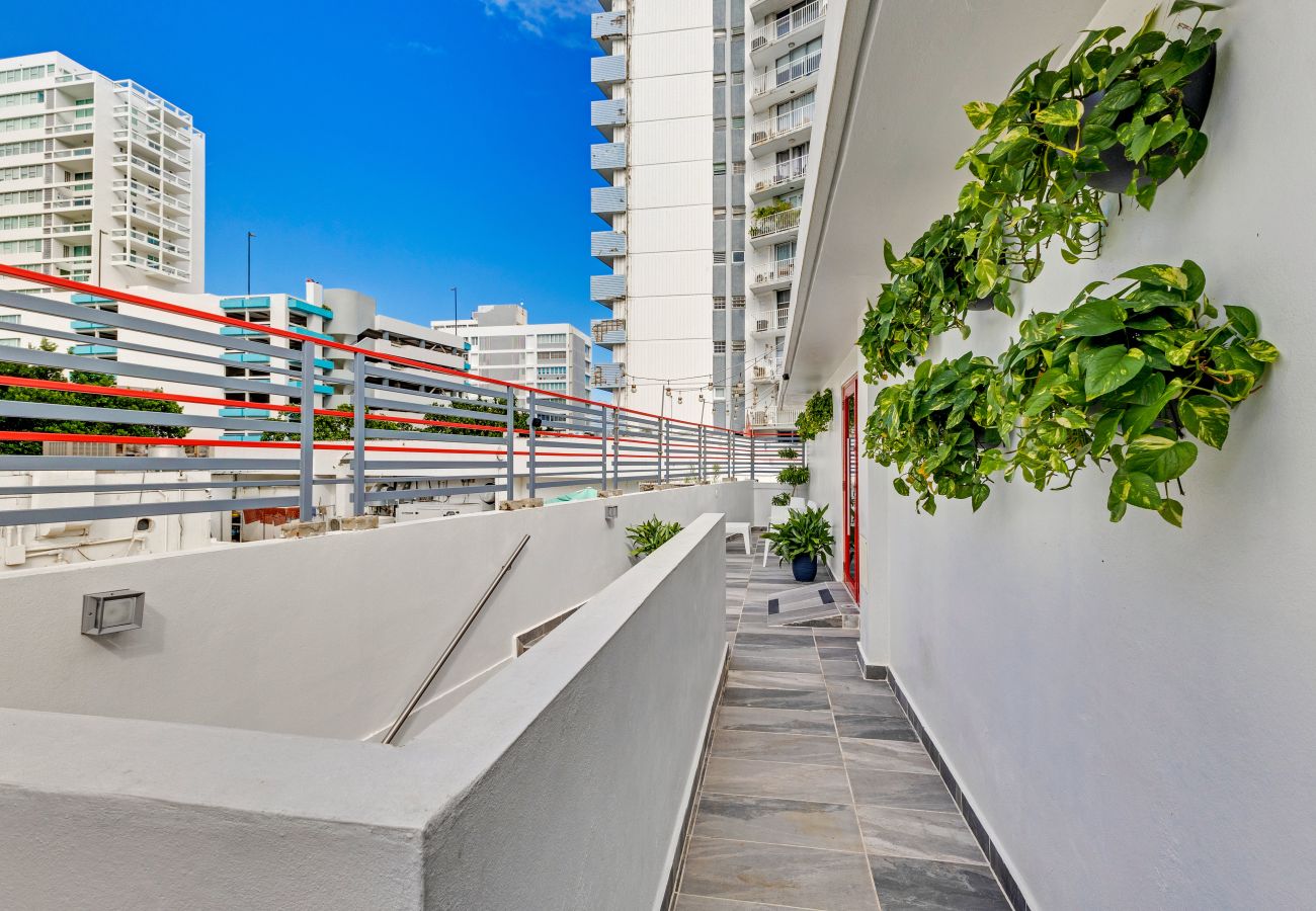 Alquiler por habitaciones en San Juan - Twin Single | Red Door Inn | 