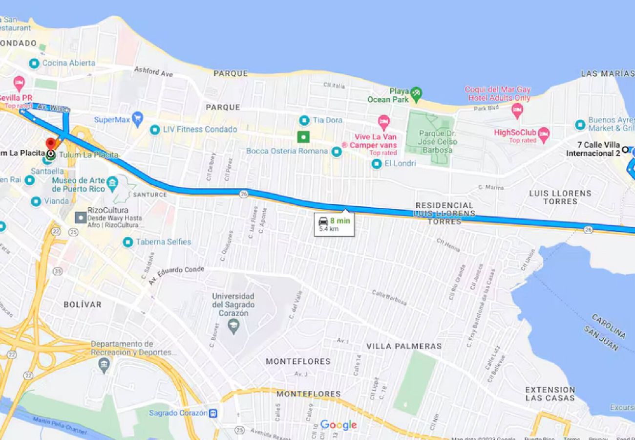 Apartamento en San Juan - San Juan Apartament with Beach Access 