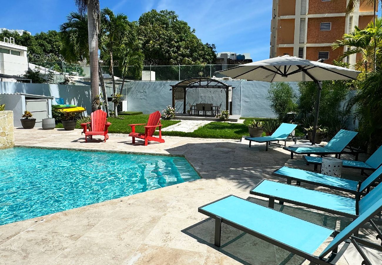 Casa en San Juan - Condado Laguna Villa w/Pool 5 Bd 3 Ba - Generator 