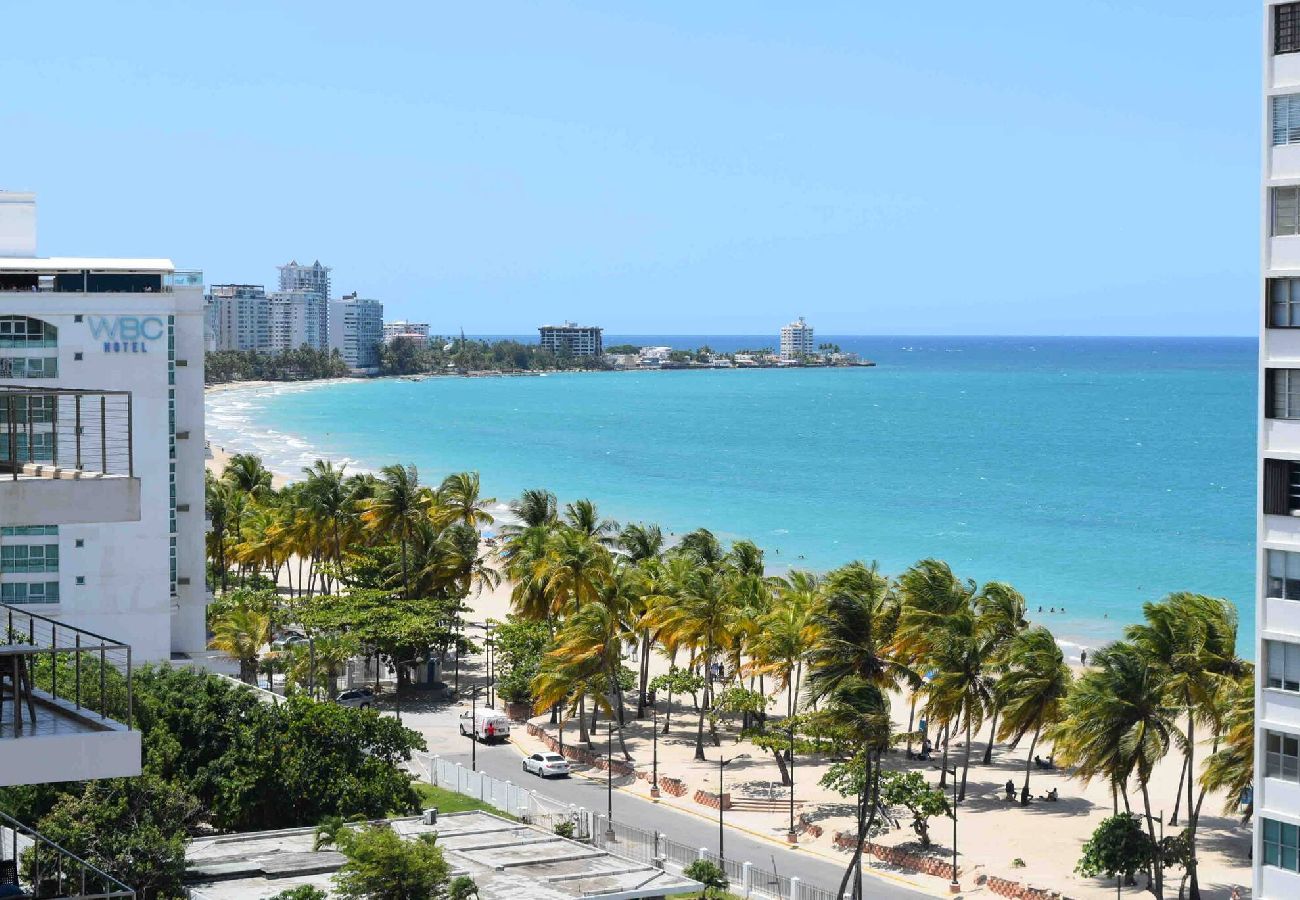 Apartamento en Luquillo - Amazing sunset/ ocean view beachfront studio 