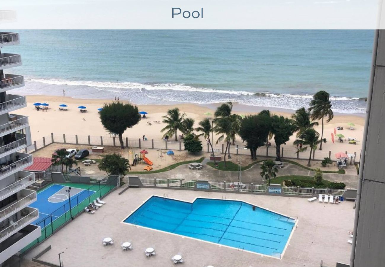 Apartamento en Luquillo - Amazing sunset/ ocean view beachfront studio 
