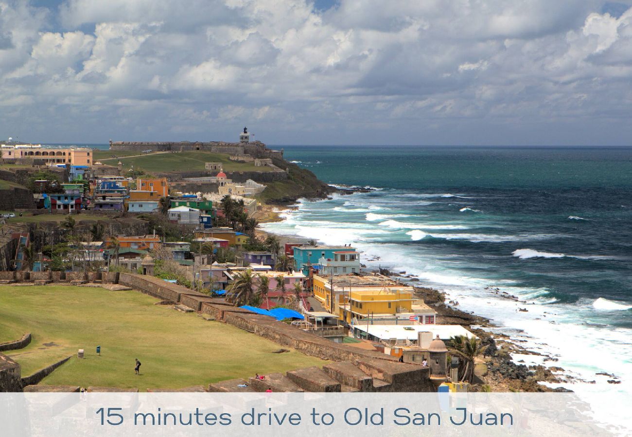 Apartamento en Luquillo - Amazing sunset/ ocean view beachfront studio 