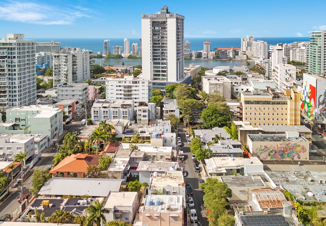 Apartamento en San Juan - Bright, Centric  and Cozy Studio In The Heart of Miramar 