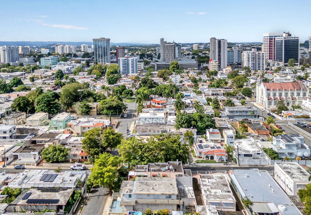 Apartamento en San Juan - Refugio acogedor con patio privado, 2 habitaciones | Para 3 huéspedes