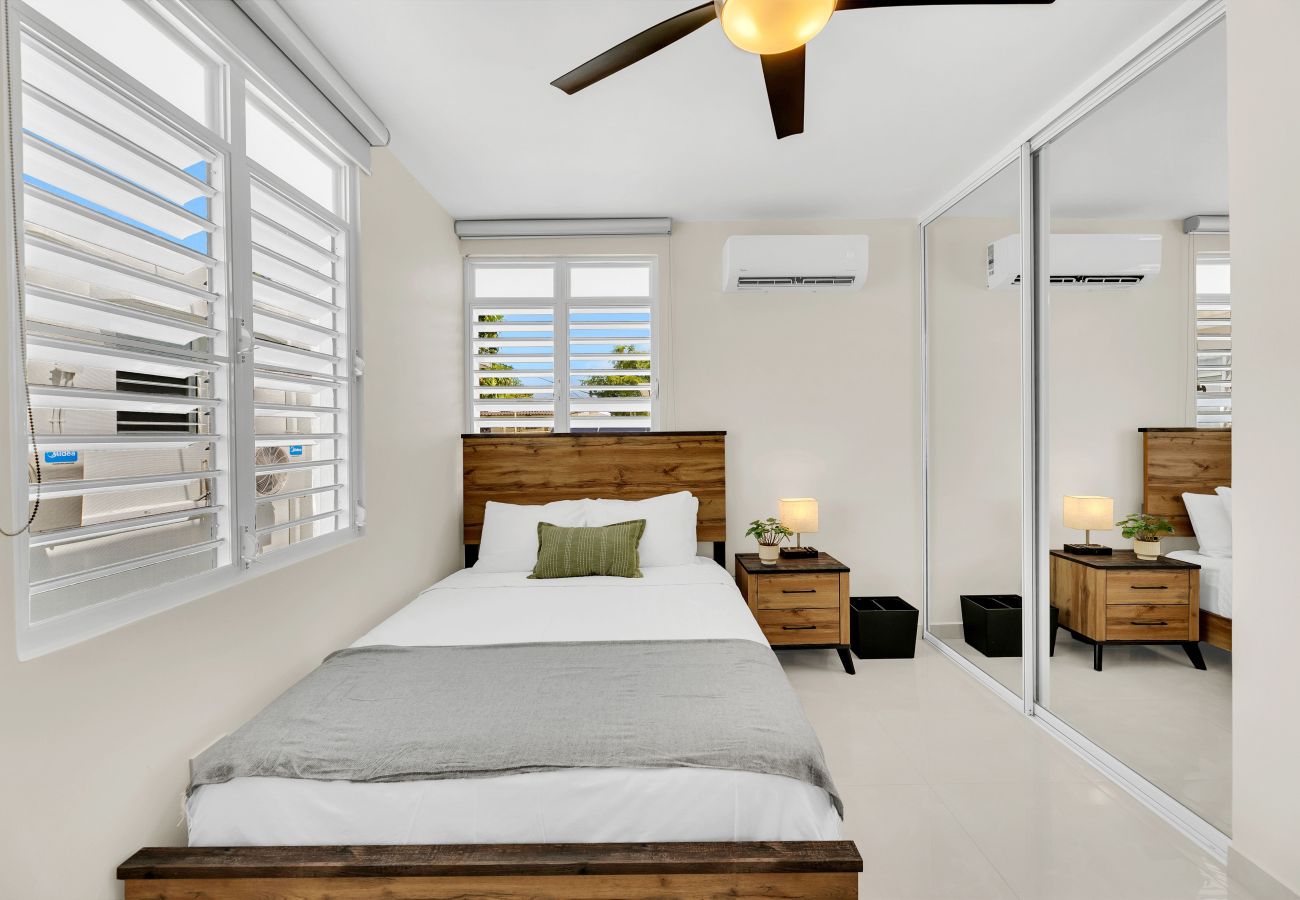 Apartamento en San Juan - Acogedor 2 hab con Sala Abierta | Para 6 huéspedes