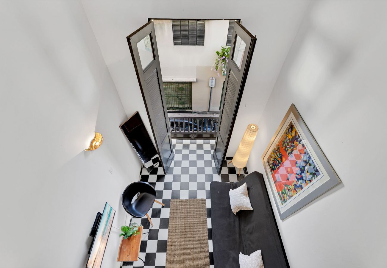 Apartamento en San Juan - Corazón de Old SJ | 2H, 5 Huéspedes + Terraza VIP