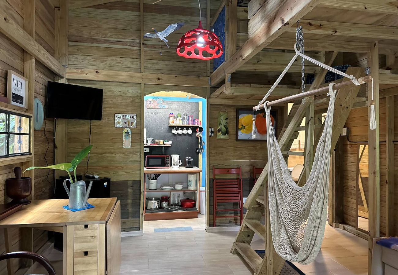 Cabaña en Cayey - Pequeña y Acogedora Cabaña de Montaña en Cayey 