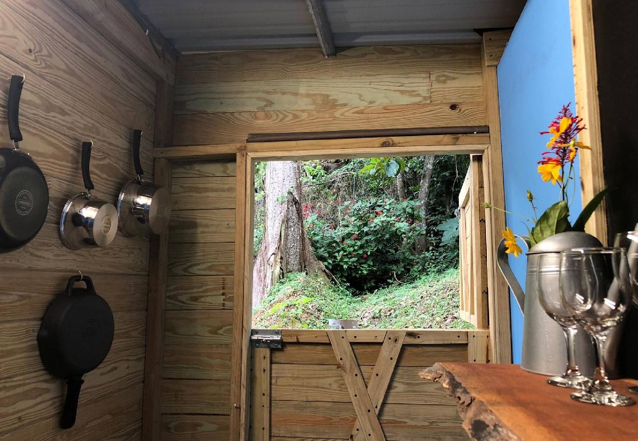 Cabaña en Cayey - Pequeña y Acogedora Cabaña de Montaña en Cayey 