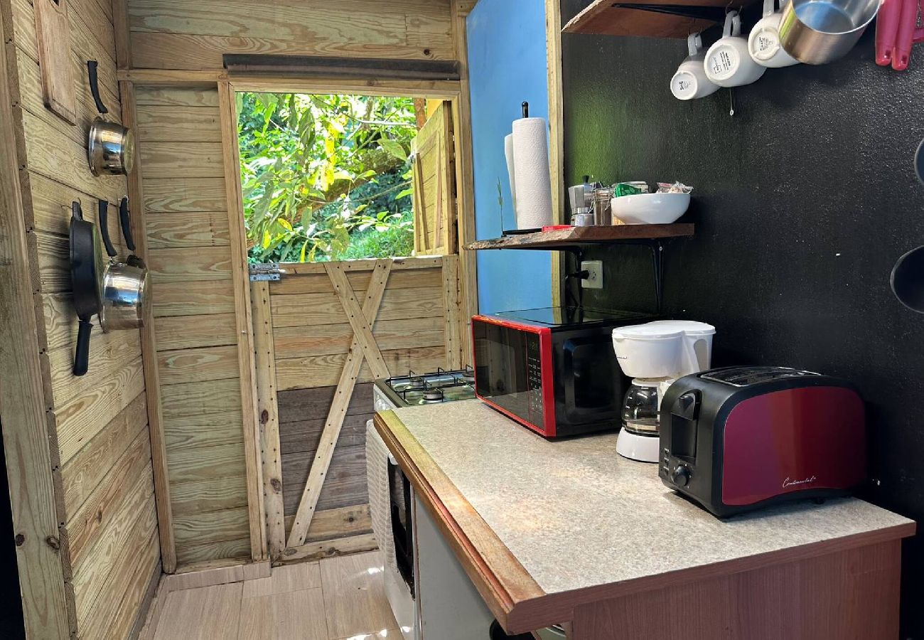 Cabaña en Cayey - Pequeña y Acogedora Cabaña de Montaña en Cayey 