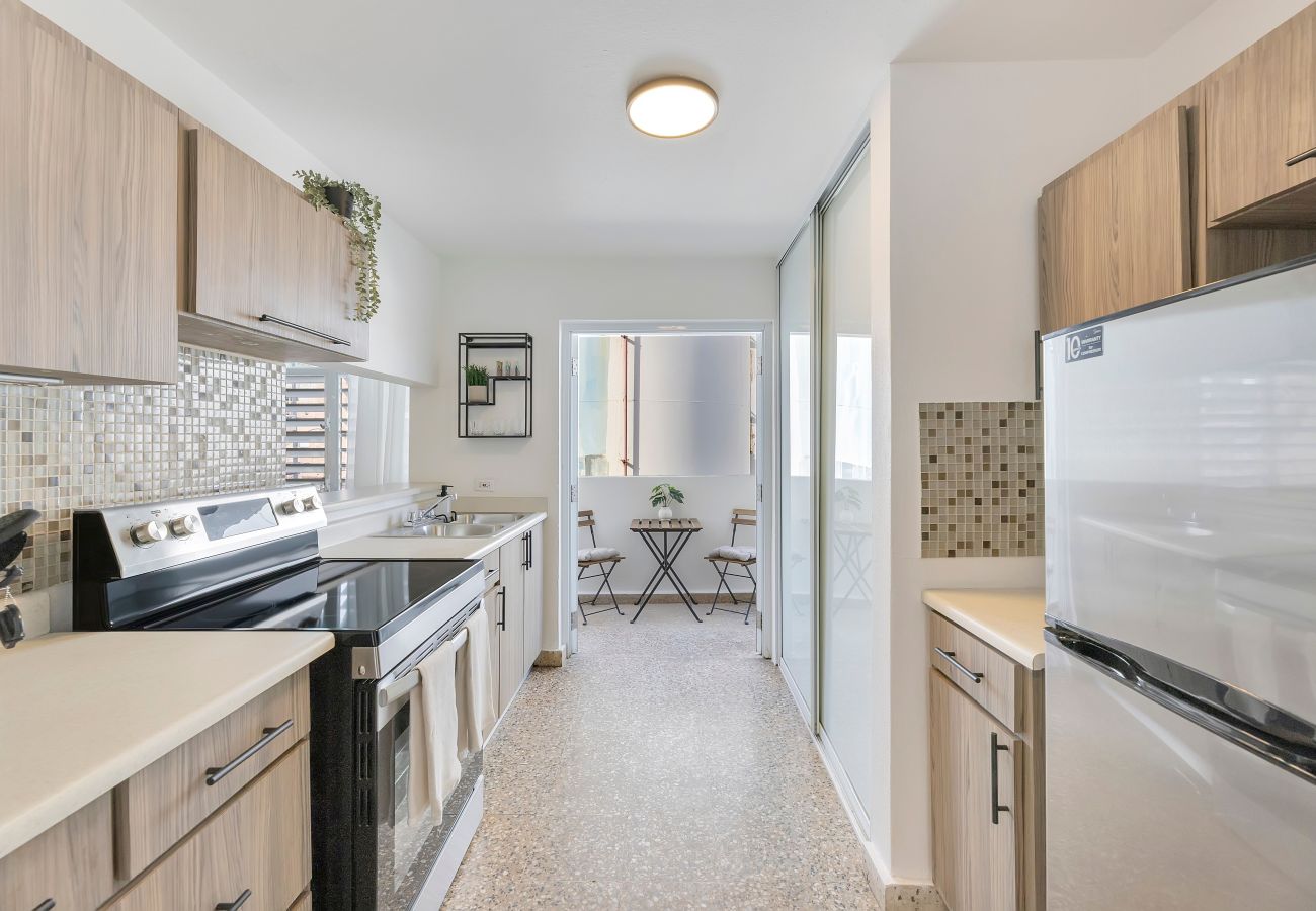 Apartamento en San Juan - Escapada en Calle Cerra · 3 habitaciones con balcón