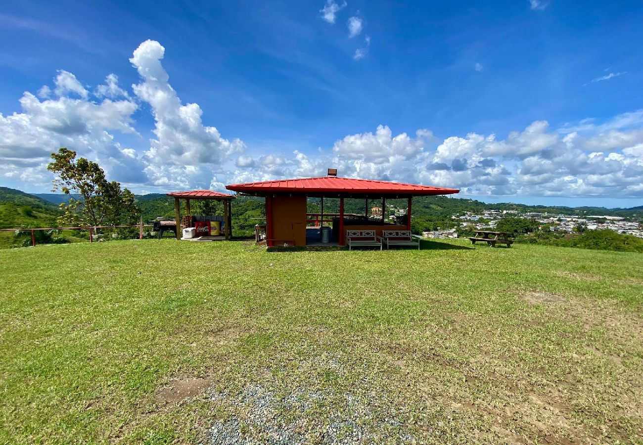 Agroturismo en Cidra - La Loma: Cozy Retreat with Jacuzzi & Views 