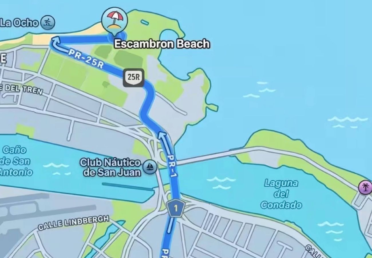 Apartamento en San Juan - Stylish 2 Br Apartment Steps from La Cerra 