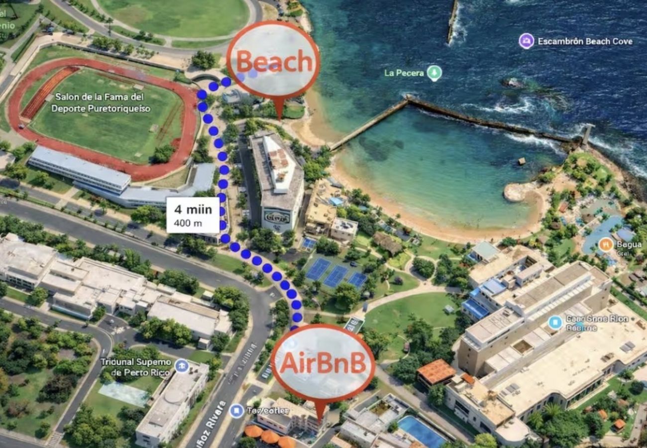Apartamento en San Juan - Cute Apartment for Couples in San Juan