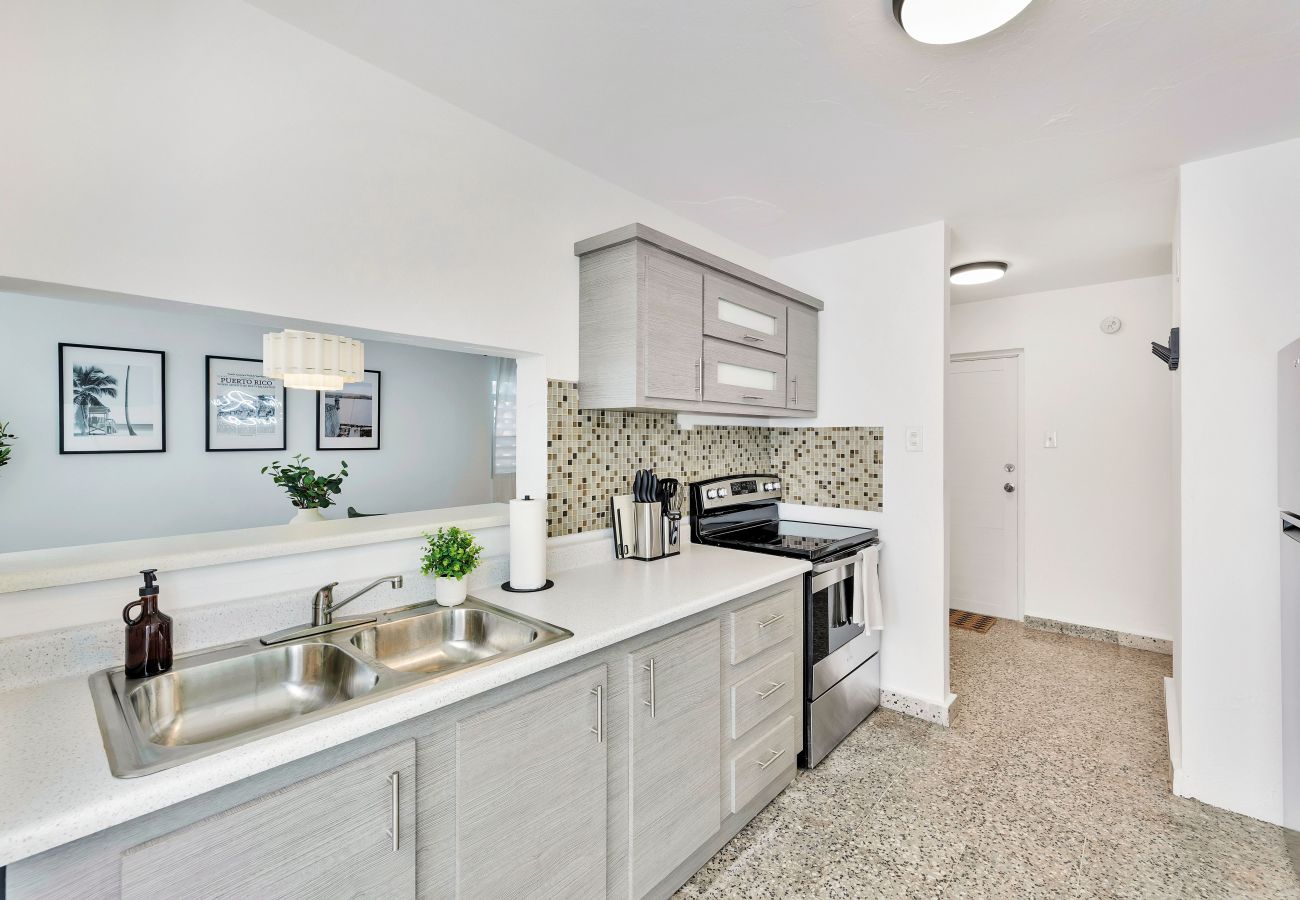 Apartamento en San Juan - 3H Cerca de Restaurantes y Entretenimiento Capacidad para 7 huéspedes