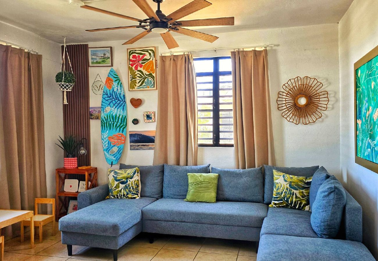 Casa en Camuy - Frente al mar CasaFamiliar Rústica Equipada para 8 