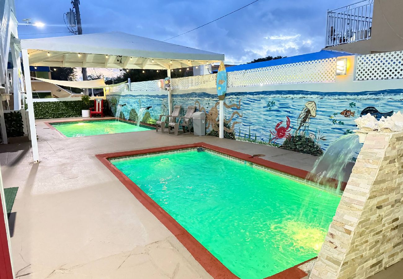 Apartamento en Guanica - Playa Santa Family Escape | 2 Pools | Billard 