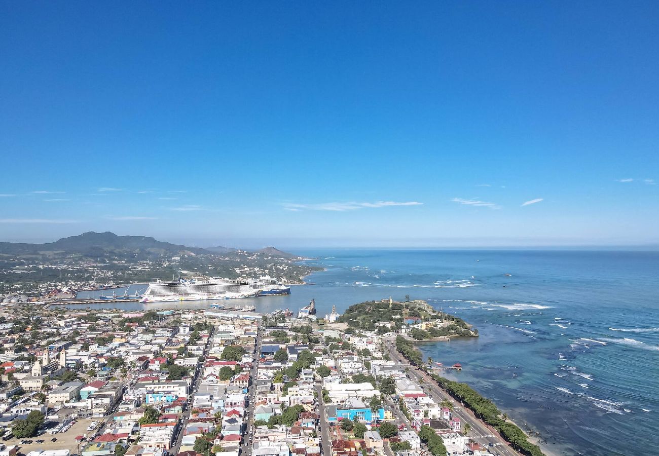 Apartamento en Puerto Plata - 2BR | Jacuzzi | Terraza | Centrico y Moderno 