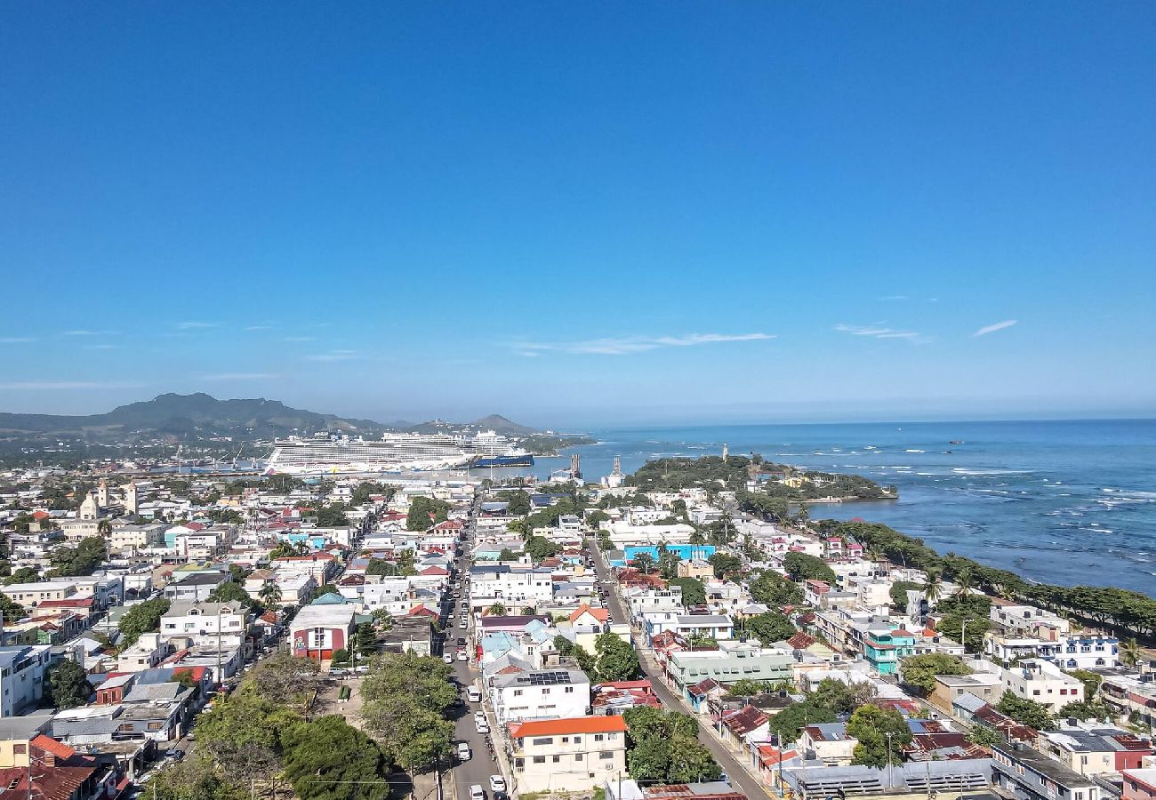 Apartamento en Puerto Plata - 2BR | Jacuzzi | Terraza | Centrico y Moderno 