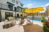 Apartamento en San Juan - 14 Guests | 2 Suites | 2 Min Beach | Private Pool