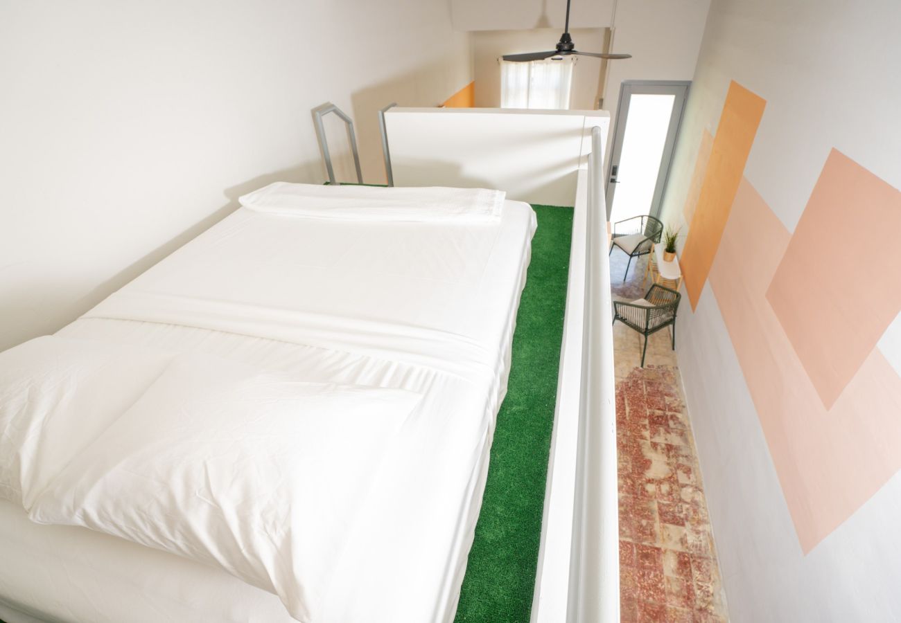 Alquiler por habitaciones en San Juan - Loft Suite with 2 beds, steps from Old San Juan