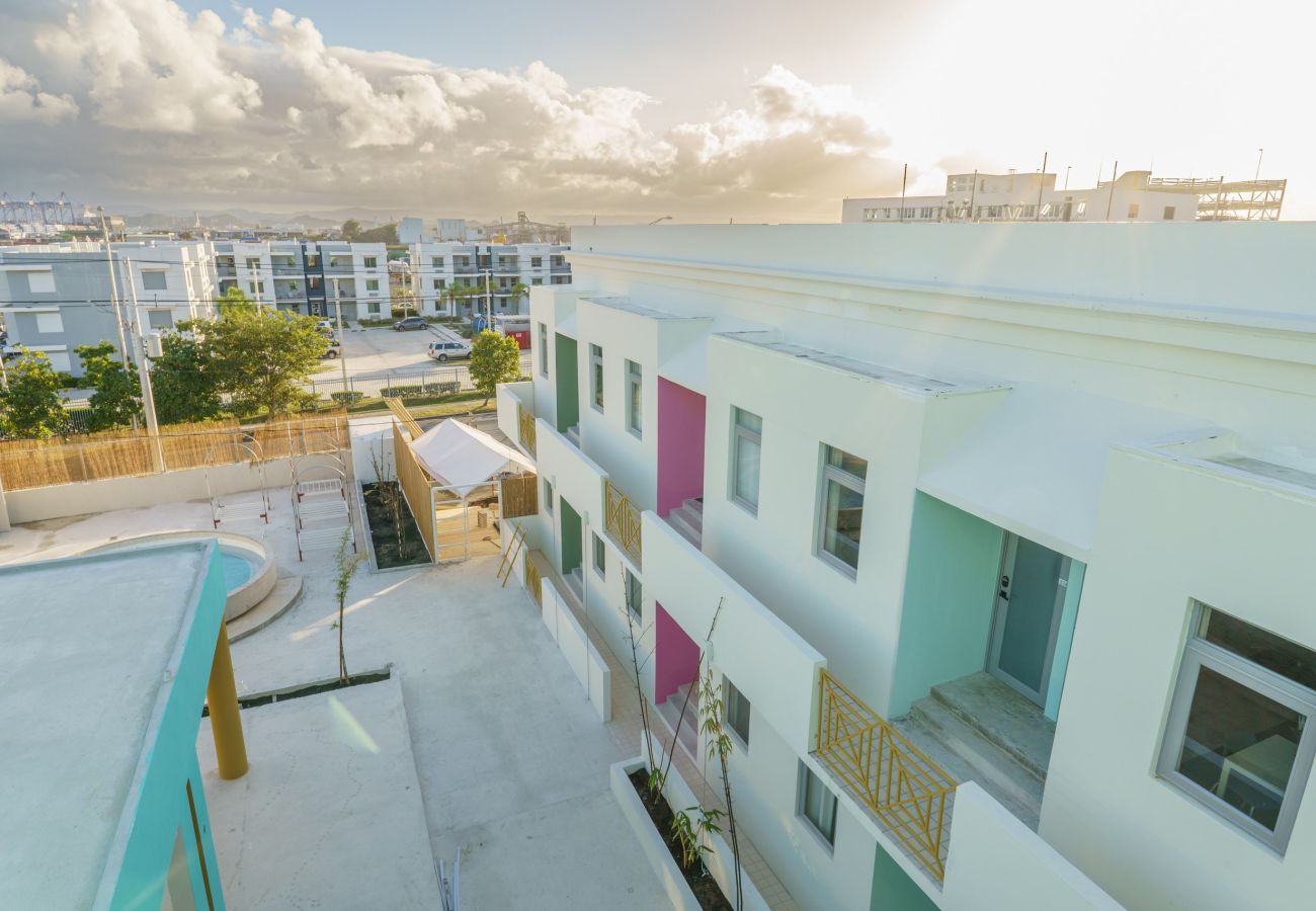 Alquiler por habitaciones en San Juan - Loft Suite with 2 beds, steps from Old San Juan