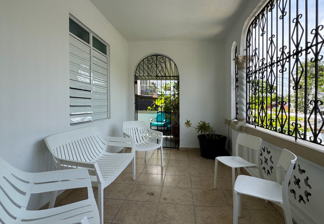 Apartment in San Juan - Condado Escape | 2BR with Rooftop Terrace & Charm