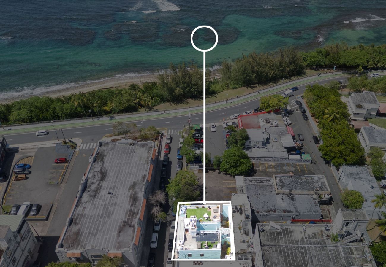 Apartment in San Juan - 2BR Near Beach & Old San Juan • Patio • Sleeps 4