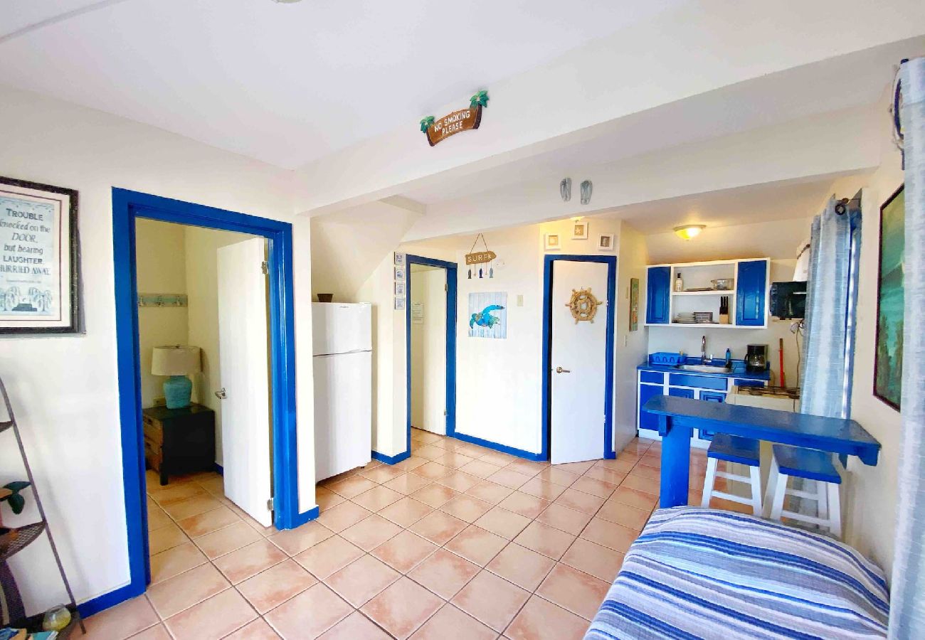 Studio in Rincon - Spacious Two-Bedroom Getaway with Balcony by the Beach