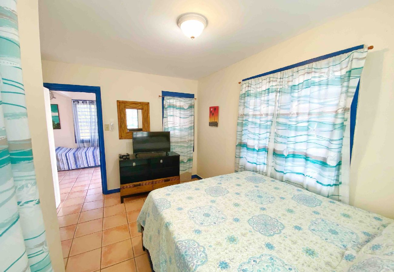 Studio in Rincon - Spacious Two-Bedroom Getaway with Balcony by the Beach