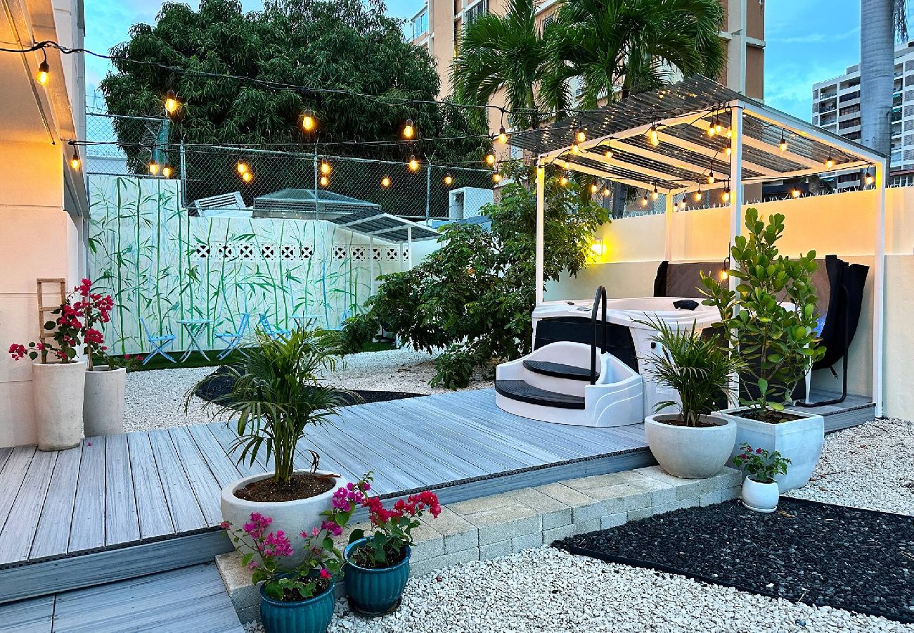 House in San Juan - Condado Laguna Villa 1 | Spa | 6 Bd 3Ba Generator 