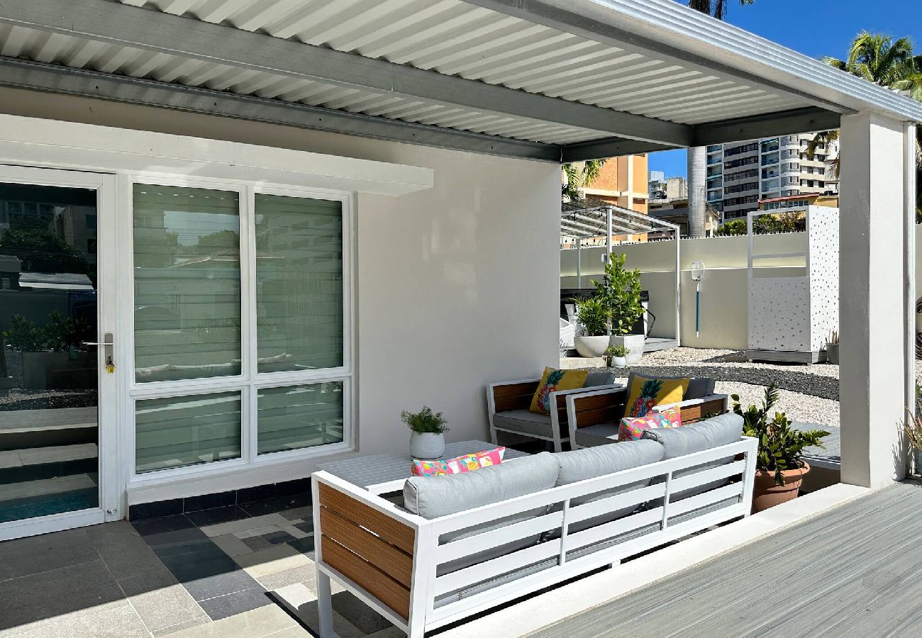 House in San Juan - Condado Laguna Villa 1 | Spa | 6 Bd 3Ba Generator 