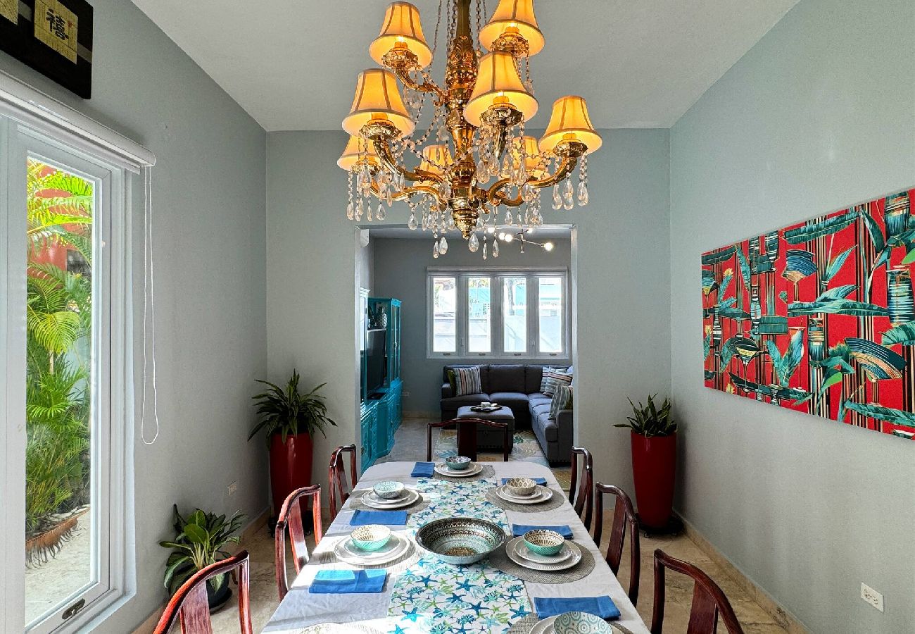 House in San Juan - Condado Laguna Villa w/Pool 5 Bd 3 Ba - Generator 