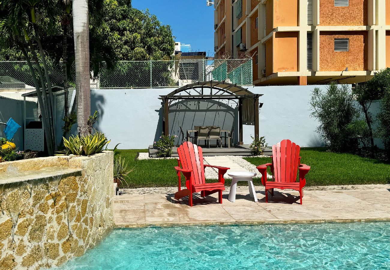 House in San Juan - Condado Laguna Villa w/Pool 5 Bd 3 Ba - Generator 