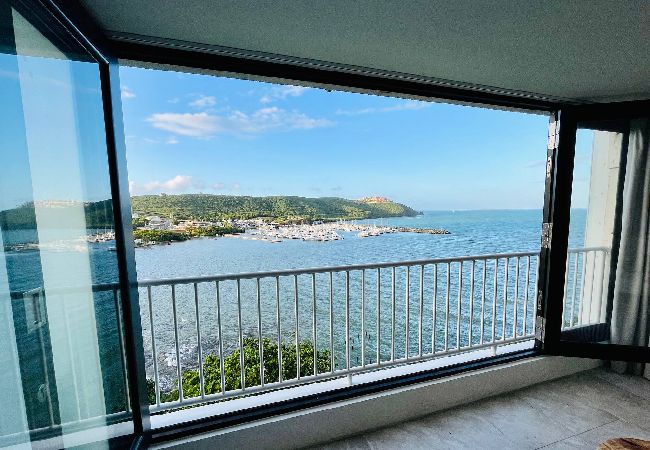 Condominium in Fajardo - Oceanfront Oasis: Panoramic Views & Marina Access 