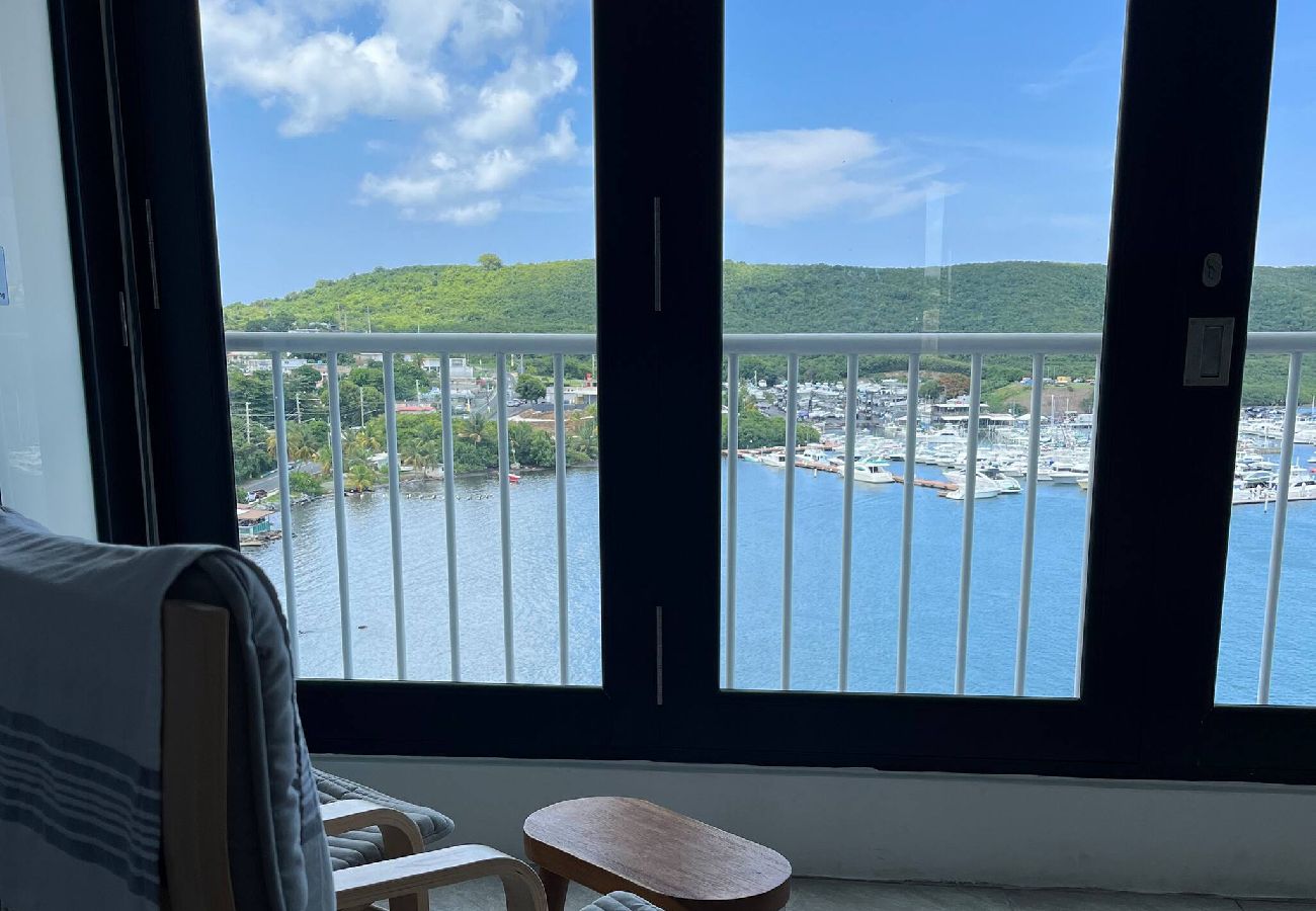 Condominium in Fajardo - Oceanfront Oasis: Panoramic Views & Marina Access 