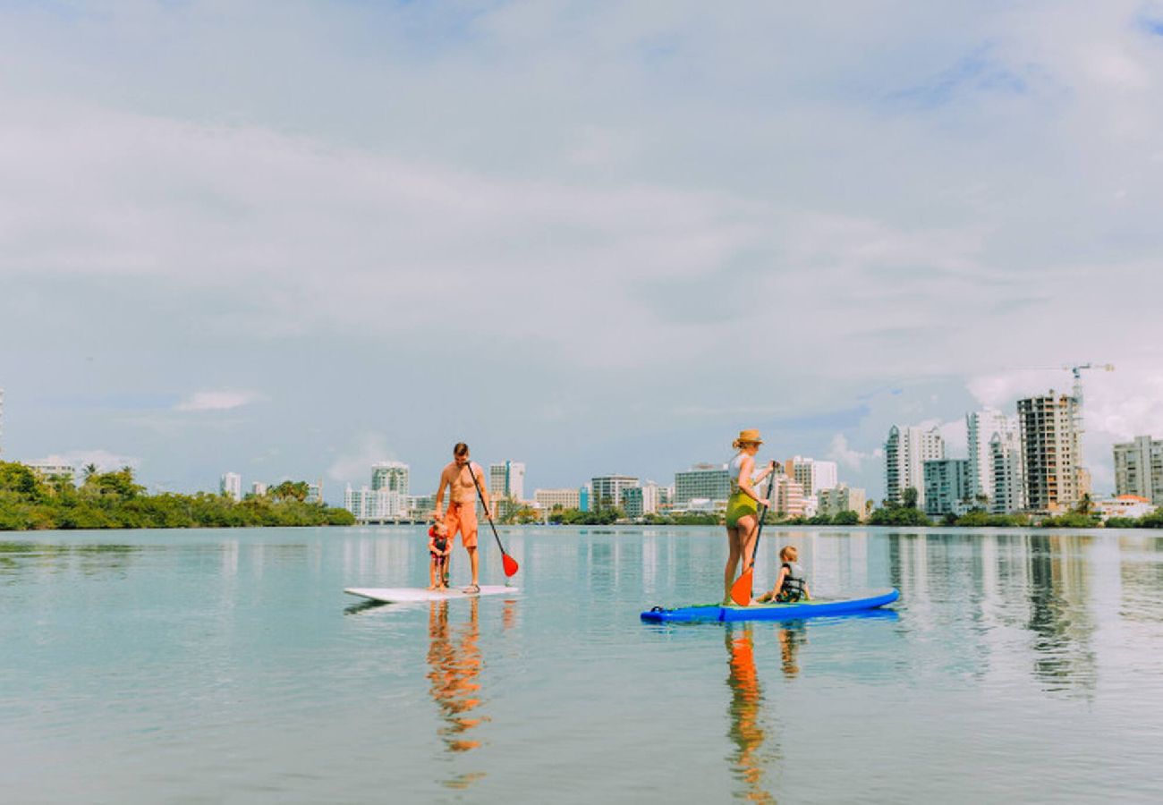 Apartment in San Juan - Centric, Spacious, Stylish Miramar Unit, Sleeps 4 