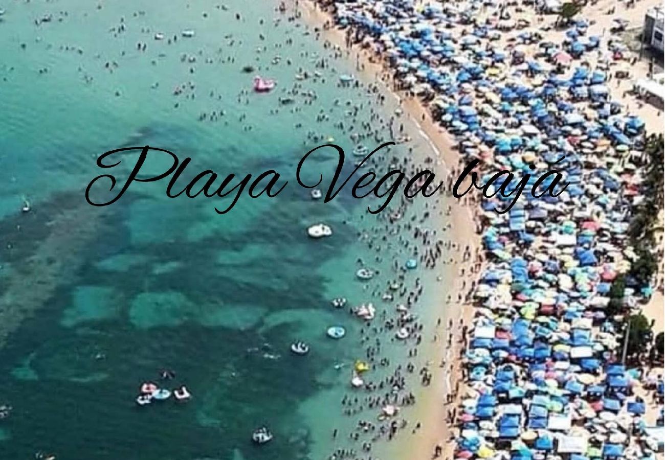 Apartment in Vega Baja - Charming 1-Bedroom Beach Apartment for 4