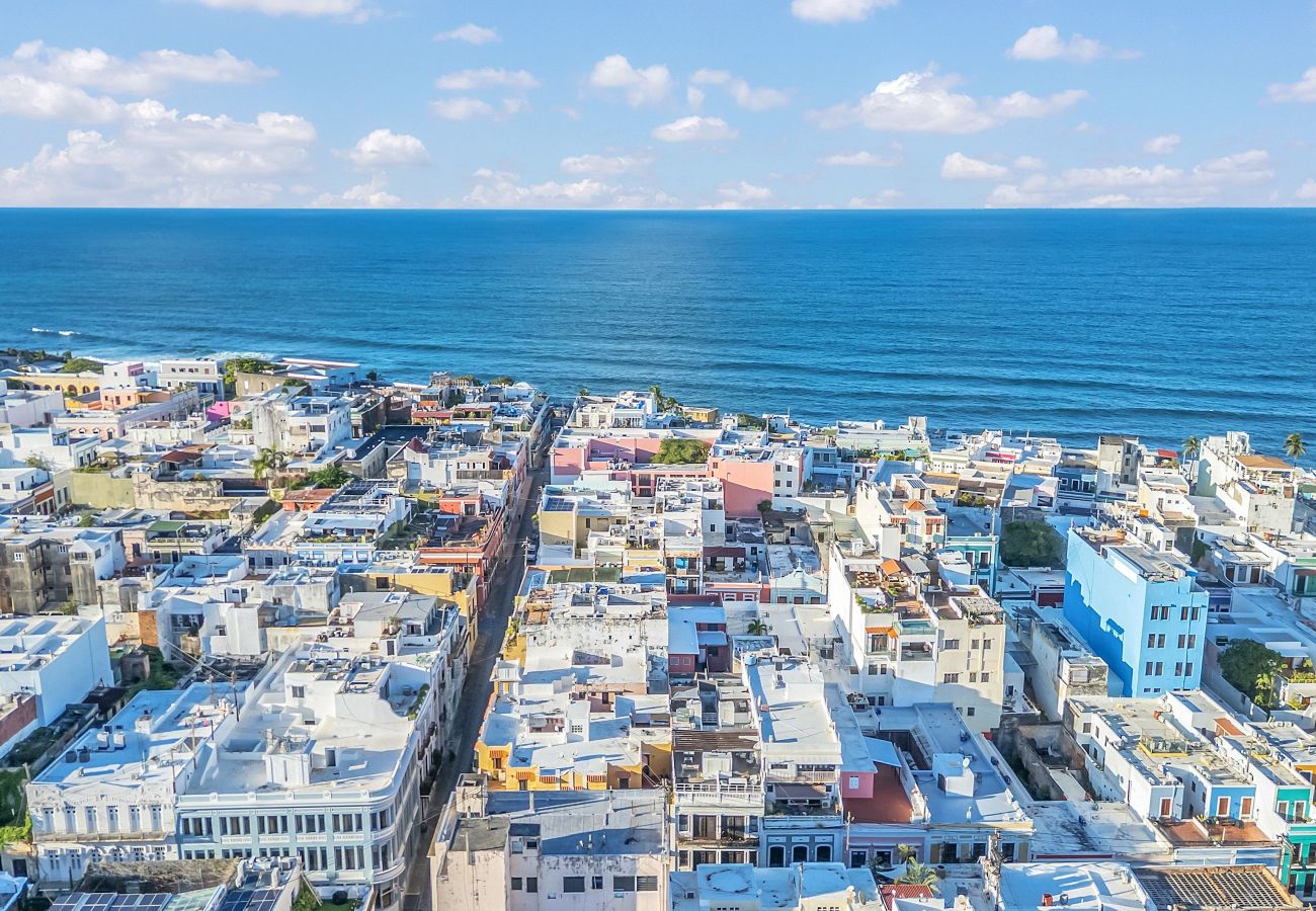 Apartment in San Juan - Heart of Old SJ | 2BR, Sleeps 5 + Terrace Views