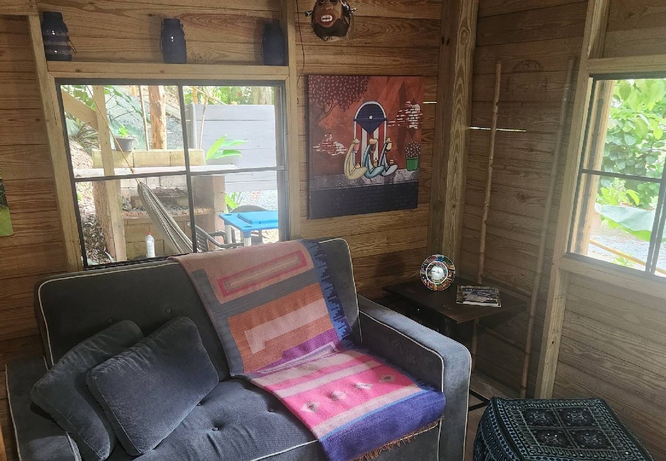 Cabin in Cayey - Tiny Cozy Mountain Cabin Peaceful Retreat in Cayey 