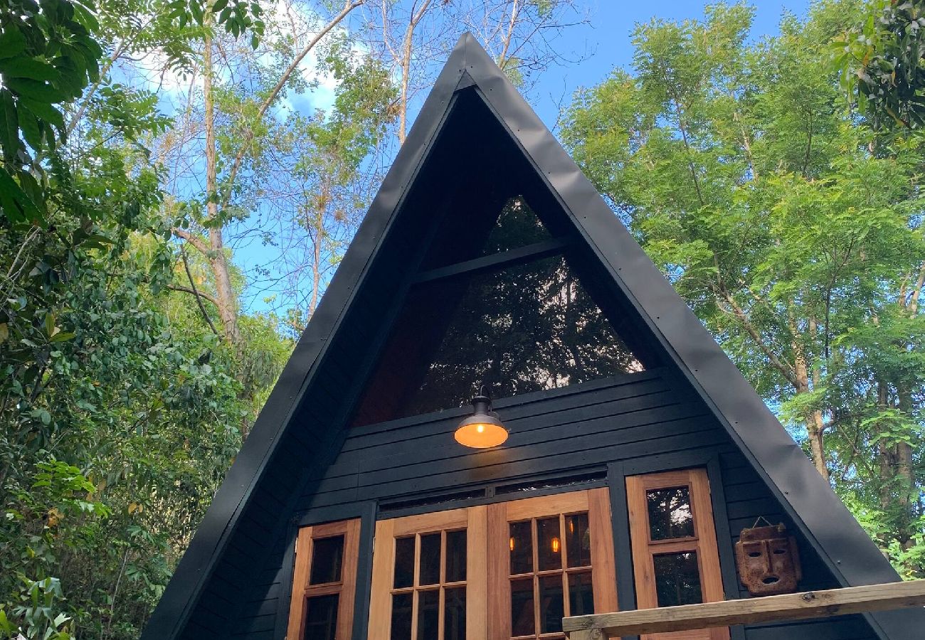 House in Cayey - Romantic Cozy Serene A Frame Mountain Cabin 