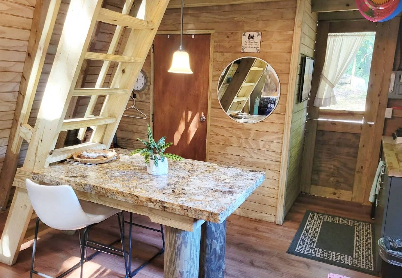 House in Cayey - Romantic Cozy Serene A Frame Mountain Cabin 