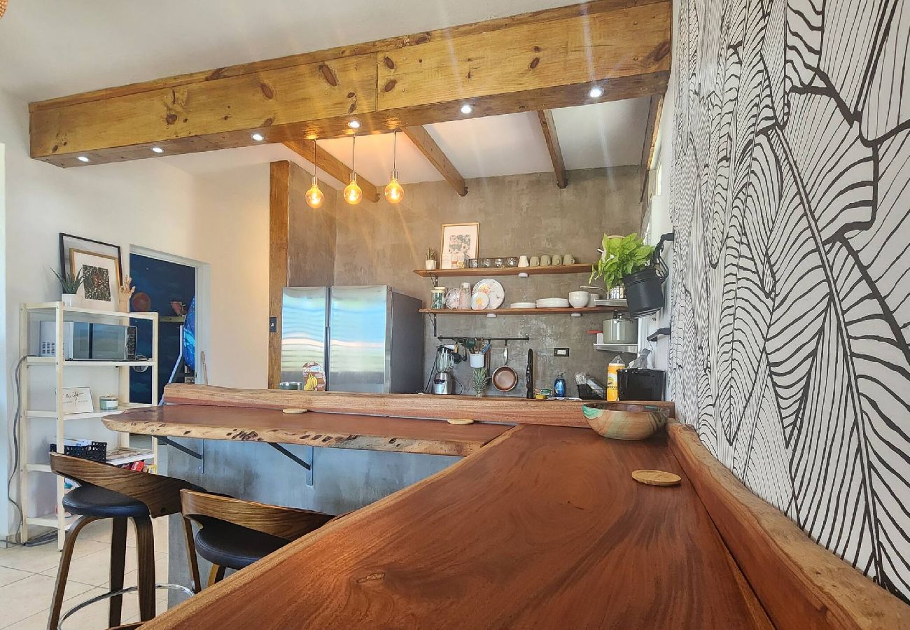House in Camuy - Oceanfront Rustic Family Home Fully Equipped for 8