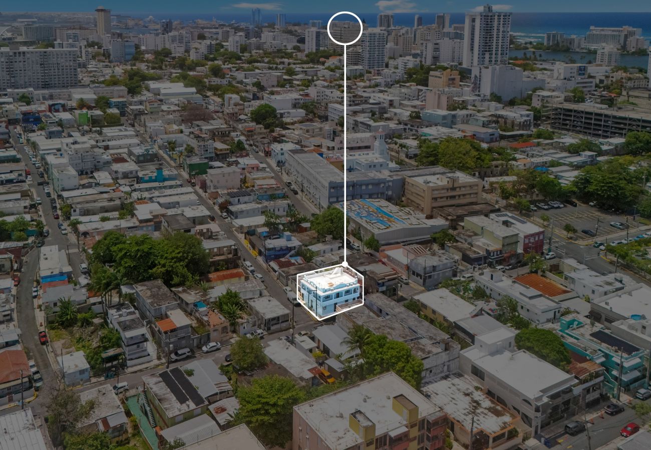 House in San Juan - Vibrant Santurce Caribbean Escape | 7BR w/ Rooftop