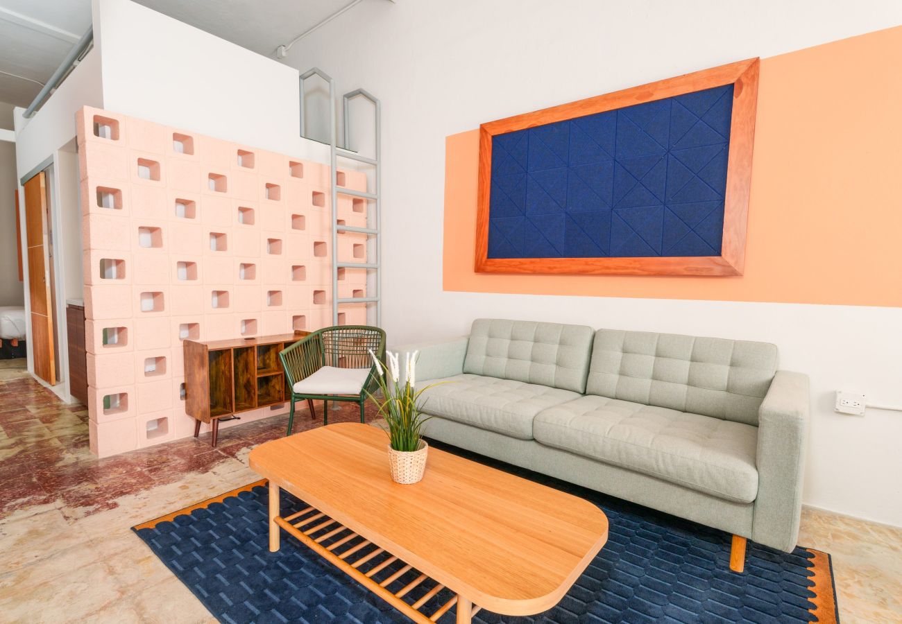 Rent by room in San Juan - Loft Suite with 2 beds, steps from Old San Juan